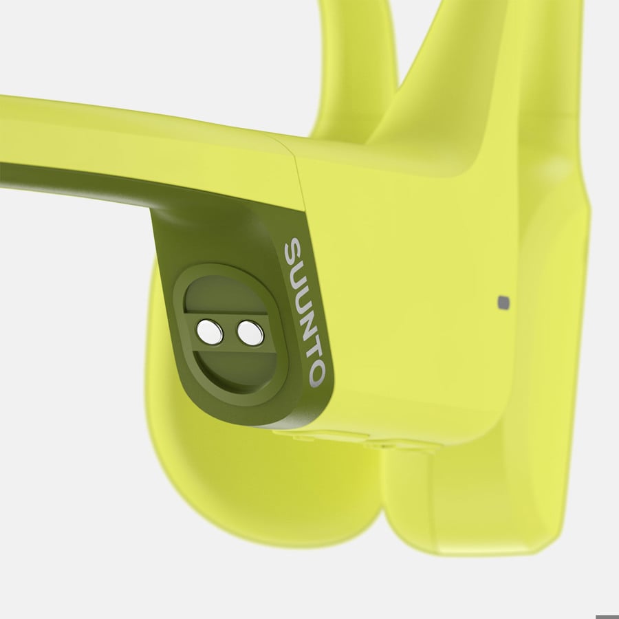 Suunto Sonic open-ear sports headphones for cycling, running, and outdoor workouts with wireless Bluetooth connectivity and durable design