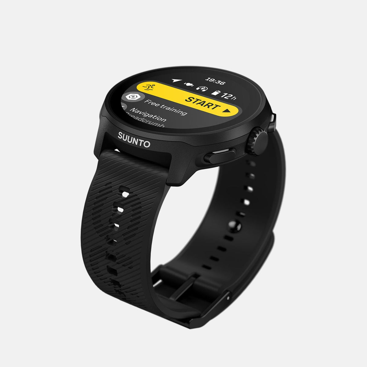 Suunto Run Sports Watch with GPS tracking, heart rate monitor, and performance metrics for cycling, running, and endurance training