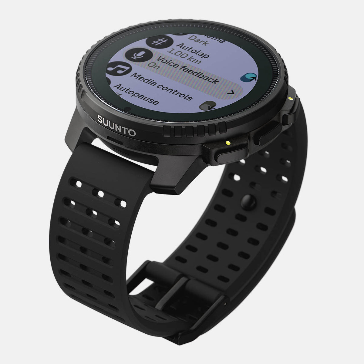 Suunto Vertical Sports Watch with GPS navigation, solar charging, and durable outdoor design for cycling and fitness tracking