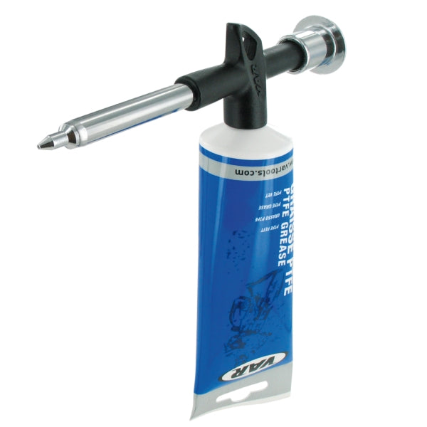 VAR NL-78700 Grease Gun M15 durable precision tool for accurate grease application during bike maintenance and workshop use
