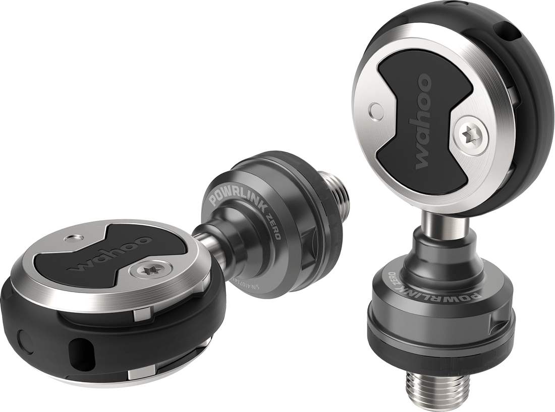 Wahoo Speedplay POWRLINK ZERO Dual-Sided Power Pedals providing accurate power measurement lightweight design and efficient cycling performance