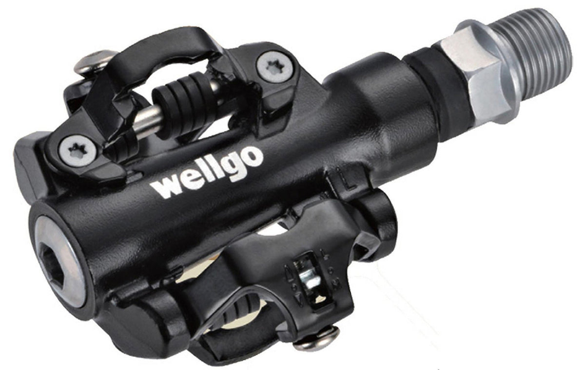 Wellgo M094 MTB Gravel Clipless Pedals SPD compatible durable bike pedals