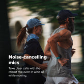 Suunto Wing 2 open-ear sports headphones designed for cycling, running, and outdoor training with wireless Bluetooth connectivity