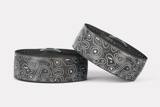 Burgh Ossa Handlebar Tape White Print premium cycling bar tape